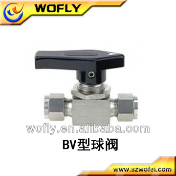 3pc screwed CO2 mini gas ball valve